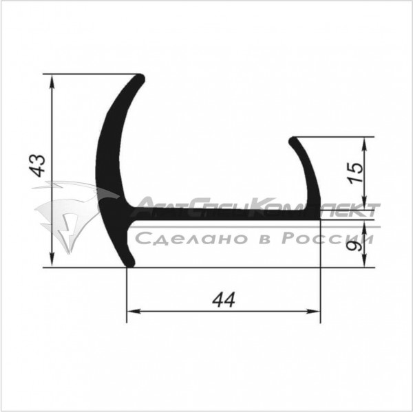R114 Профиль уплотнительный