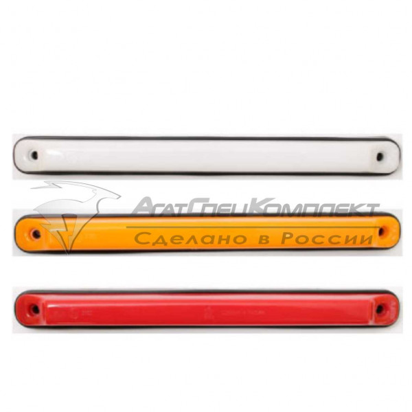 Фонарь габаритный maxi LED-12 плоский матовый