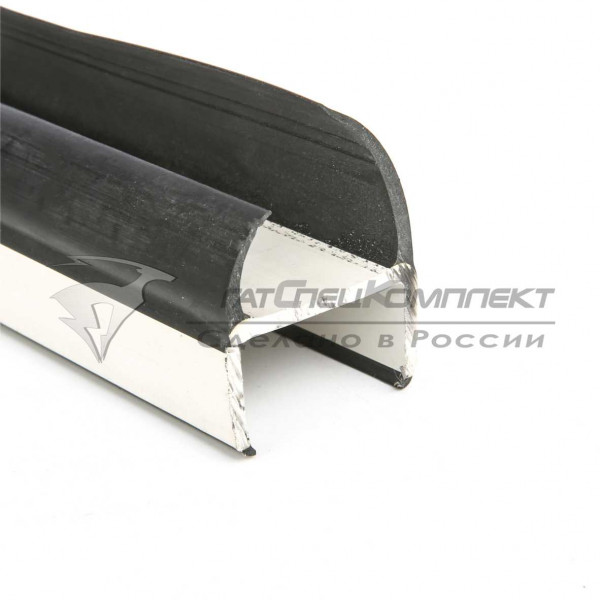  (Н25) Профиль уплотнительный П-образный L=3 п/м резинопластиковый