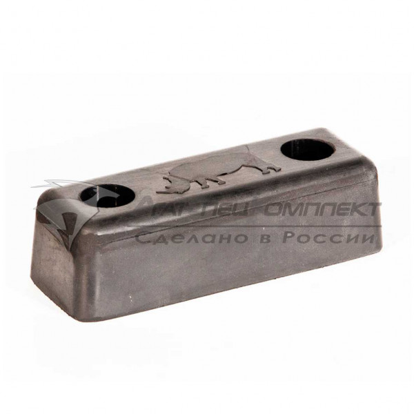 R25 Отбойник (буфер) резиновый 140х50х40 мм