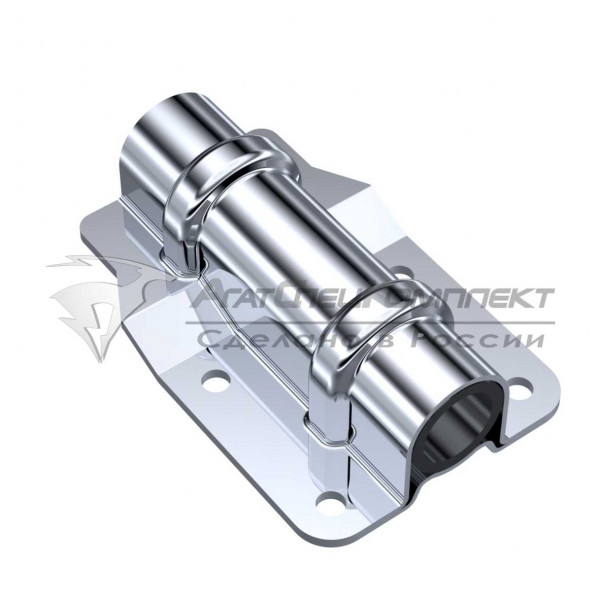 F33 SS Комплект опоры трубы d22 из нержавеющей стали