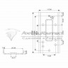 A63.1 Кронштейн крепления платформы задний