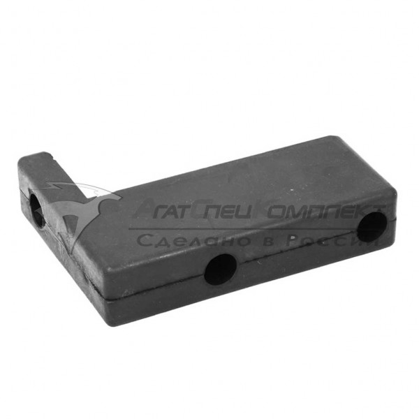 R14 Отбойник (буфер) резиновый 180х130х40х70 мм (угловой)