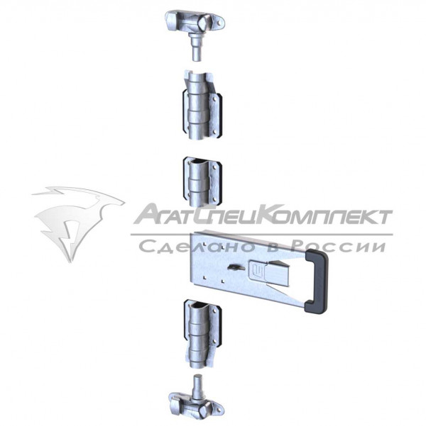 F11.4 Zn Штанговый замок с рукояткой PUSH d27 оцинкованный