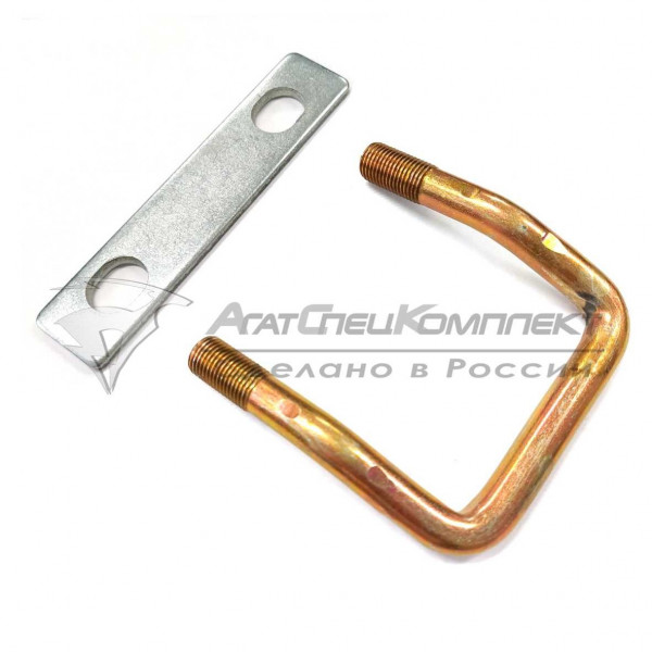L92.6 Скоба крепления груза полупотайная изогнутая М12