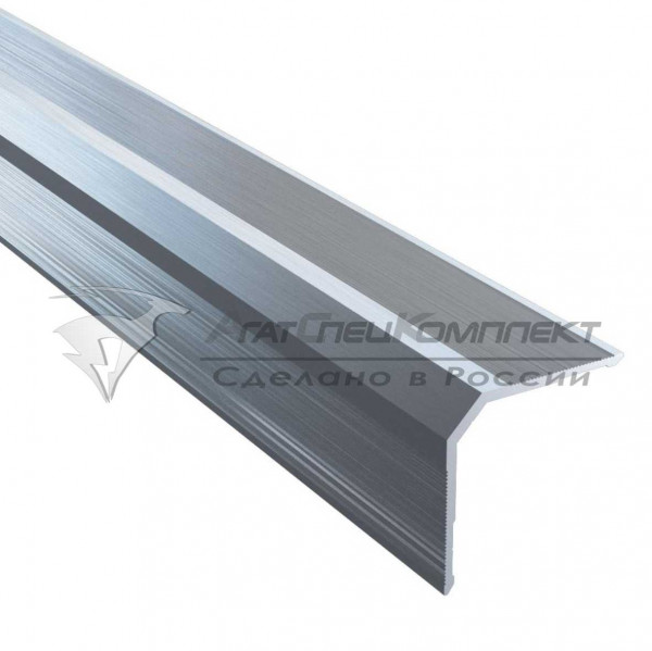 Алюминиевый обвязочный профиль - уголок 6 м (51х51)