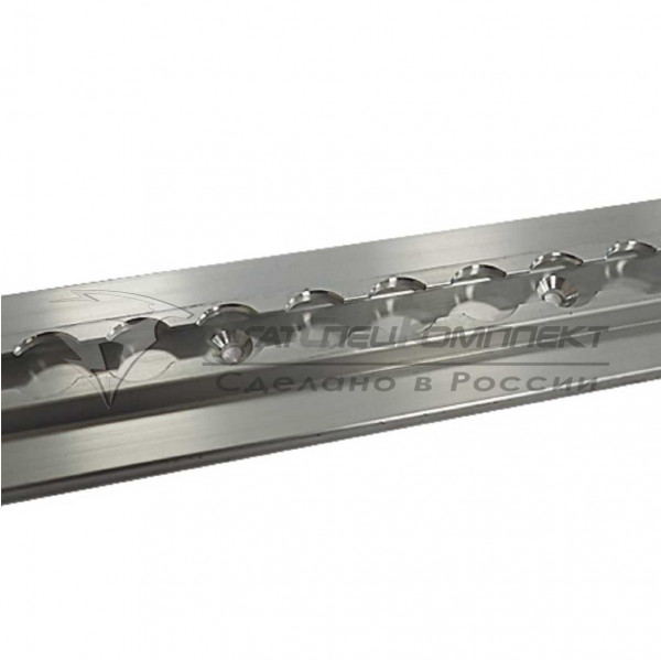 L91.8 Рейка крепления груза алюминиевая 3м (ВРЕЗНАЯ)