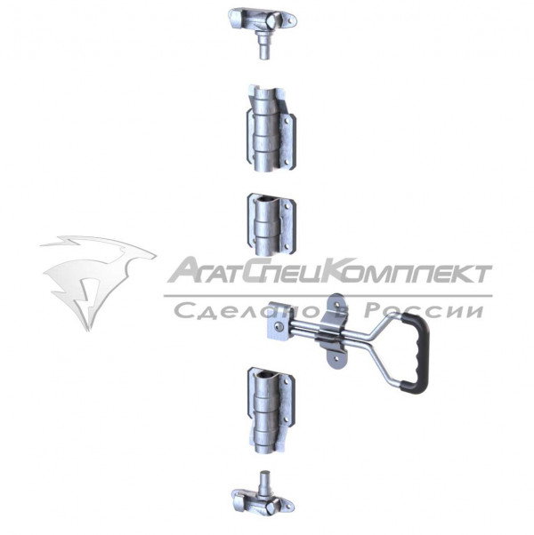 F13.3 Zn Штанговый замок с прутковой рукояткой d27 оцинкованный