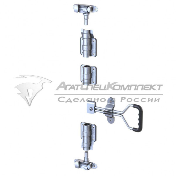 F13.4 Zn Штанговый замок с прутковой рукояткой d27 оцинкованный
