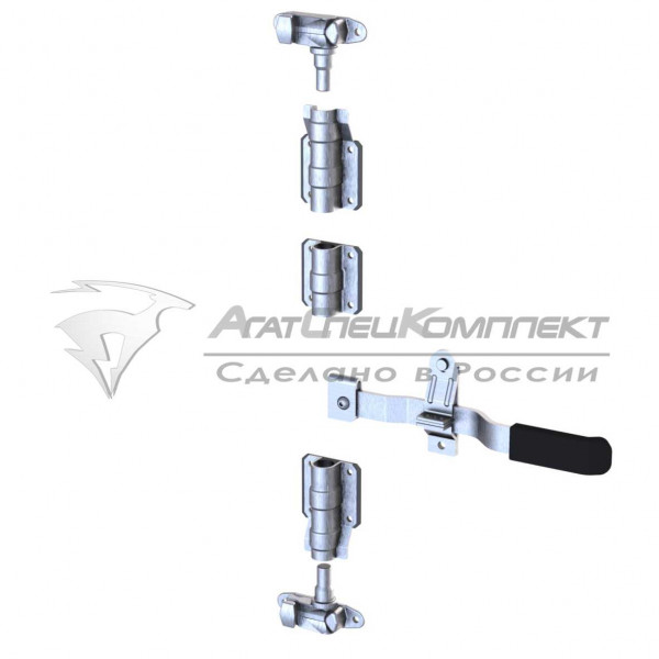 F14.4 Zn Штанговый замок с контейнерной рукояткой d27 оцинкованный