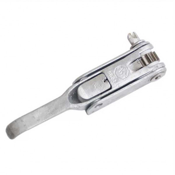 СК12 Механизм натяжения тента с кнопкой (прорезь) ЛЕВЫЙ