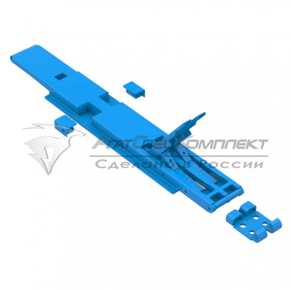 Р123 Бортовая стойка тентовая 400мм (для стальных бортов) с покраской