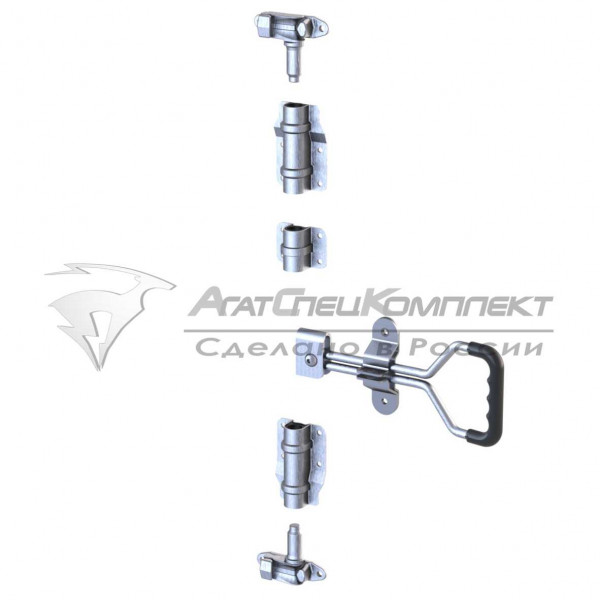 F13.2 Zn Штанговый замок с прутковой рукояткой d22 оцинкованный