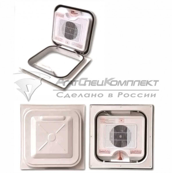 Е01 Люк аварийного выхода с вентилятором 700х700